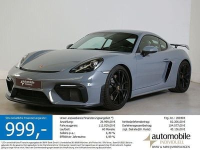 Grau Gebraucht 2023 Porsche 718 Cayman GT4 Sport Coupé | 112.820 € (Fairer Preis)