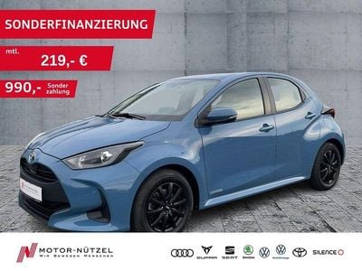Gebraucht Toyota Yaris Hybrid Comfort 92 PS (67 kW) 2021 Blau Kleinwagen