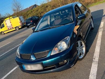 Second-hand Mitsubishi Lancer 135 CP (99 kW) 2008 Albastru Berlinǎ