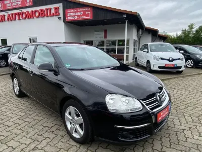 Gebraucht VW Jetta United 102 PS (75 kW) 2008 Schwarz Limousine