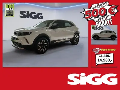 Gebraucht Opel Mokka Elegance 101 PS (74 kW) 2023 Jade weiss/arktis weiss SUV