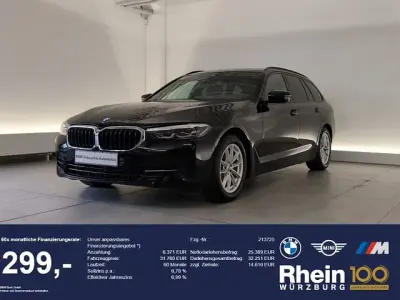 Gebraucht BMW 520 Sport Line 190 PS (139 kW) 2022 Schwarz Kombi