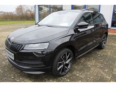 gebraucht Skoda Karoq 2.0 TSI 4x4 DSG Sportline Navi AHK DCC Kamera Pano