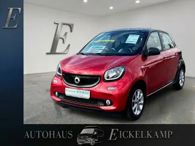Gebraucht Smart ForFour Passion 90 PS (66 kW) 2018 Cadmium red metallic Kleinwagen
