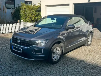 Gebraucht VW T-Roc Cabriolet Style 110 PS (80 kW) 2021 Grau Cabrio