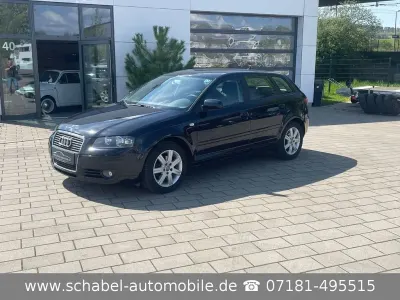 Gebraucht Audi A3 Attraction 102 PS (75 kW) 2008 Schwarz Kleinwagen