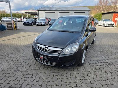 Gebraucht Opel Zafira Family 116 PS (85 kW) 2012 Schwarz Van / Kleinbus