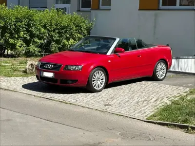 Gebraucht Audi Cabriolet 174 PS (127 kW) 2004 Rot Cabrio