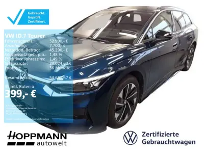 Brugt VW ID.7 Pro 210 kW (286 HK) 2025 Blå Stationcar
