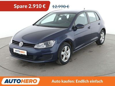 Gebraucht VW Golf VII Comfortline 105 PS (77 kW) 2014 Blau Limousine