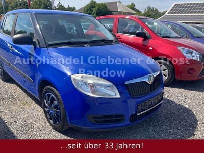 Gebraucht Skoda Fabia Classic 60 PS (44 kW) 2009 Blau Kleinwagen