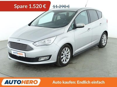 Silber Gebraucht 2016 Ford C-MAX Titanium Van / Kleinbus | 9.770 € (Fairer Preis)