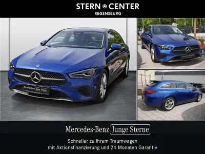Gebraucht Mercedes CLA200 Progressive 150 PS (110 kW) 2023 Metalliclack spektralblau Kombi