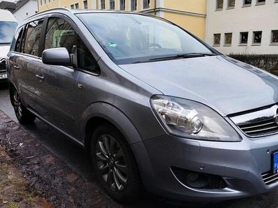 Gebraucht Opel Zafira 140 PS (102 kW) 2010 Blau Van / Kleinbus