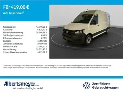 Używany VW Crafter 140 KM (102 kW) 2024 Andere Van