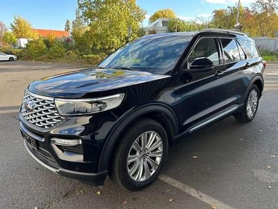 Agate black Gebraucht 2021 Ford Explorer Platinum SUV | 41.995 € (Guter Preis)