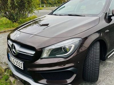 Gebraucht Mercedes CLA45 AMG AMG 360 PS (264 kW) 2015 Braun Coupé