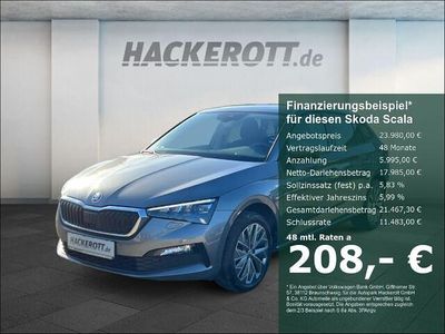 Gebraucht Skoda Scala Tour 110 PS (80 kW) 2023 Grau Kleinwagen