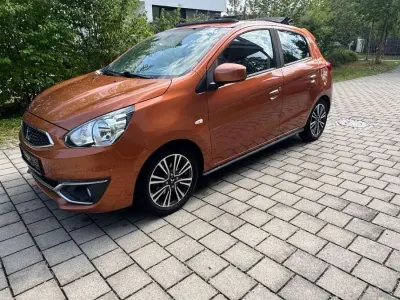 Gebraucht Mitsubishi Space Star Diamant Edition 80 PS (58 kW) 2018 Orange Kleinwagen