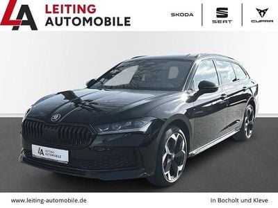 Neu Skoda Superb SportLine 150 PS (110 kW) 2026 Schwarz Kombi