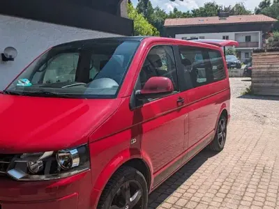 Usata VW T5 Edition 179 CV (131 kW) 2011 Rosso Furgone