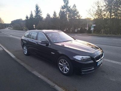 Schwarz Gebraucht 2017 BMW 520 Luxury Line Kombi | 13.500 € (Superpreis)