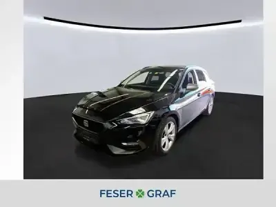 Gebraucht Seat Leon FR 150 PS (110 kW) 2022 Midnight schwarz metallic Kombi
