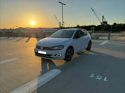 Gebraucht VW Polo Highline 95 PS (69 kW) 2019 Weiß Kleinwagen