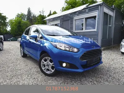 Gebraucht Ford Fiesta SYNC Edition 80 PS (58 kW) 2014 Blau Kleinwagen