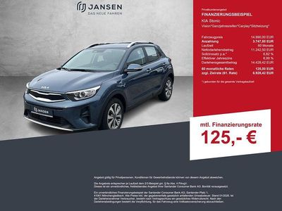 Usata Kia Stonic Vision 84 CV (61 kW) 2022 Blu SUV
