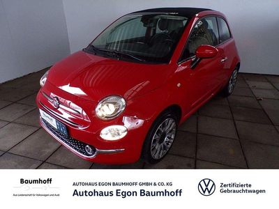 Gebraucht Fiat 500 Lounge 69 PS (50 kW) 2016 Rot Cabrio