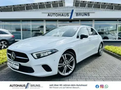Brugt Mercedes A220 Night 190 HK (139 kW) 2021 Hvid Sedan