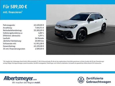Nuova VW Tiguan R-line 265 CV (194 kW) 2025 Bianco SUV