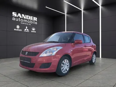 Brugt Suzuki Swift Club 94 HK (69 kW) 2011 Rød Hatchback
