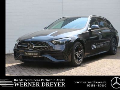 Grau Gebraucht 2022 Mercedes C300e AMG line Kombi | 63.390 €