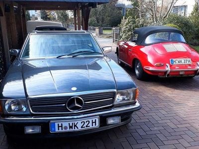 Second-hand Mercedes 560 227 CP (166 kW) 1986 Gri Cabrio