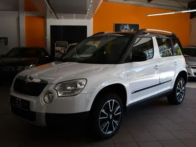 Gebraucht Skoda Yeti Adventure 105 PS (77 kW) 2013 Weiß SUV