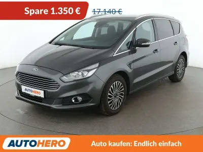 Gebraucht Ford S-MAX Titanium 165 PS (121 kW) 2018 Grau Van / Kleinbus