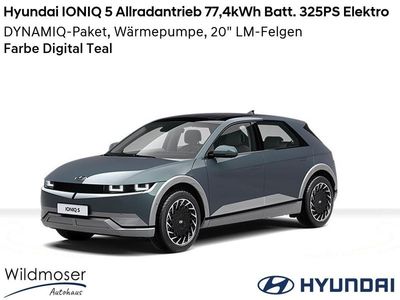 gebraucht Hyundai Ioniq 5 ⚡ Allradantrieb 77,4kWh Batt. 325PS Elektro ⌛ Sofort verfügbar! ✔️ mit 3 Zusatz-Paketen