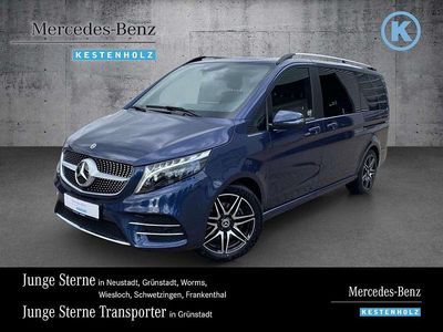 Sodalithblau met. Gebraucht 2024 Mercedes V250 AMG line Van / Kleinbus | 65.490 € (Guter Preis)
