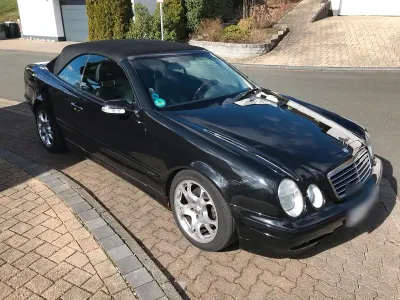 Używany Mercedes 230 197 KM (144 kW) 2000 Czarny Kabriolet