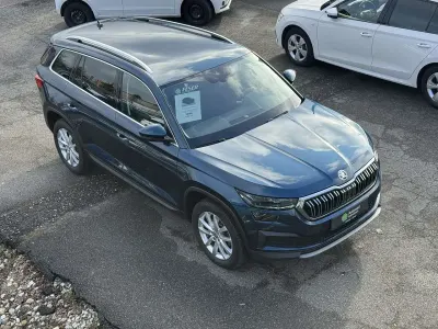 Gebraucht Skoda Kodiaq Style 150 PS (110 kW) 2023 Lavablau metallic SUV