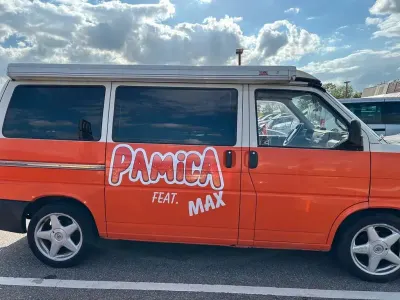 Gebraucht VW T4 102 PS (75 kW) 1999 Orange Van