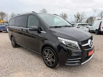 Brugt Mercedes V300 Exclusive 239 HK (175 kW) 2020 Sort MPV