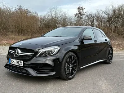 Używany Mercedes A45 AMG AMG 381 KM (280 kW) 2017 Czarny Sedan/Limuzyna