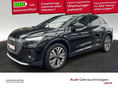 Gebraucht Audi Q4 e-tron Advanced 125 kW (170 PS) 2022 Mythosschwarz metallic SUV
