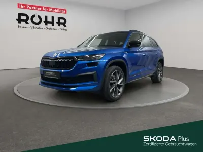 Brugt Skoda Kodiaq SportLine 200 HK (147 kW) 2022 Blå SUV