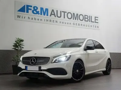Gebraucht Mercedes A200 AMG line 156 PS (114 kW) 2016 Weiß Limousine