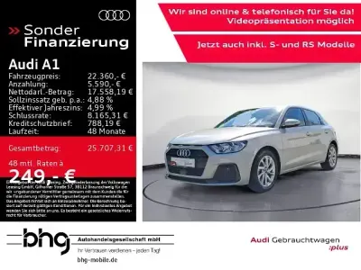 Gebraucht Audi A1 Sportback Advanced 116 PS (85 kW) 2025 Silber Kleinwagen