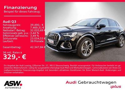 Gebraucht Audi Q3 S-Line 150 PS (110 kW) 2025 Mythosschwarz metallic SUV